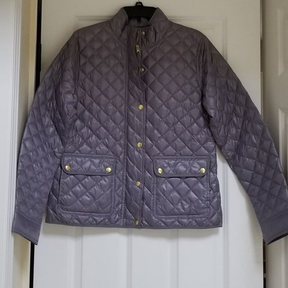 J.CREW Down Quilted Jacket Downtown Field - Picture 2 of 12